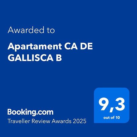 Apartament Ca De Gallisca B Pla de l'Ermita Exteriör bild